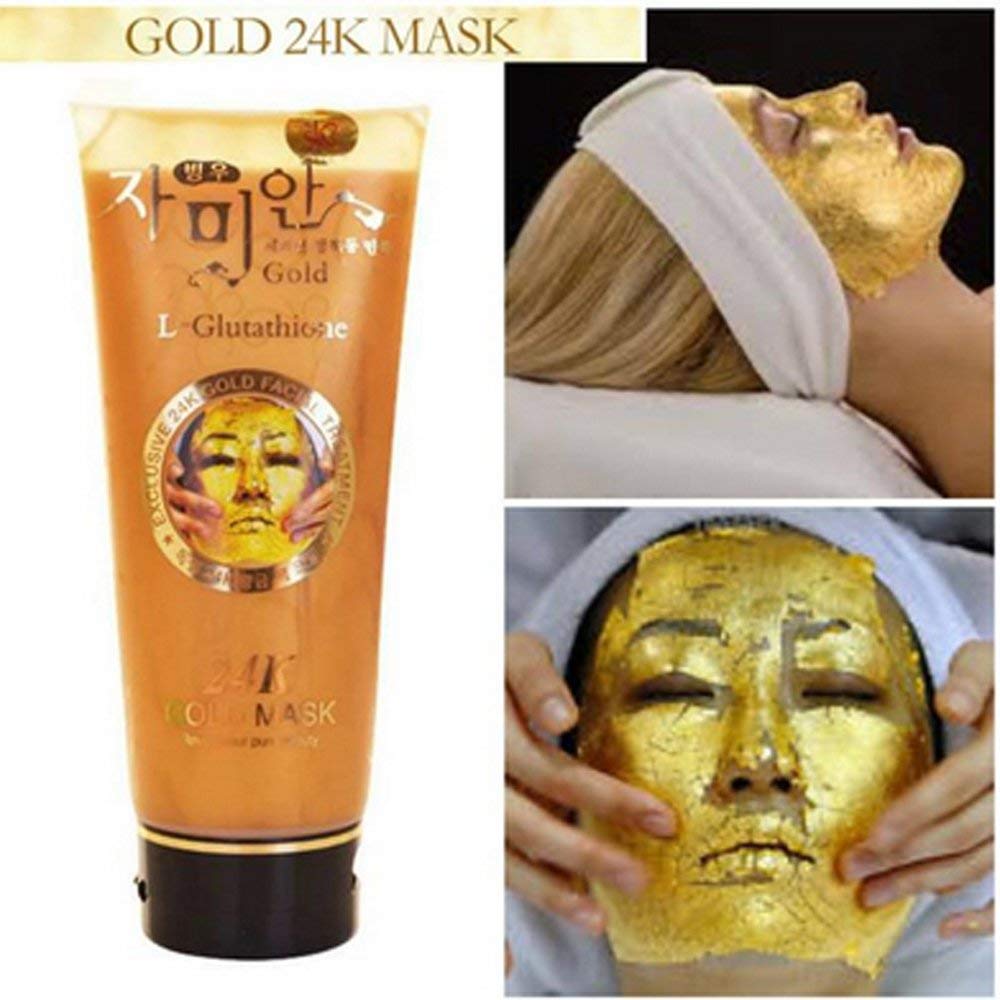 Gold Mask L Glutathione Cream Soft Facial Treatment 220 ml Pure Beauty Skin