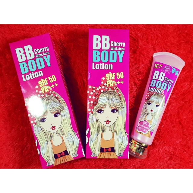 BB Cherry Wink Aura Body Lotion