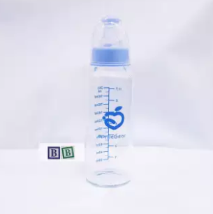 Apple Bear Glass Feeder 280 ml