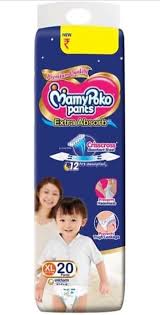 Mamypoko Pants Baby Diaper Extra Absorb (12-17Kg) XL20