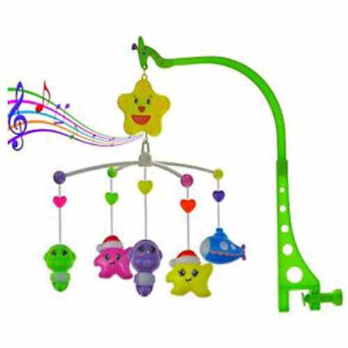 Sweet Cuddles Musical Cot Mobile Big (Multicolor)
