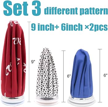 1 pcs Welby 9 Inch Ice Bag, Scew on Cap